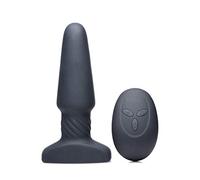 Rimmers Xr Brands Slim R Smooth Rimming Plug With Remote Control, Nero, Taglia St - 100 Gr