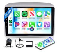 Rimoody 4G+64G Android 15 Autoradio per Lancia Ypsilon 2006-2011 Wireless Carplay Android Auto, 9 Pollici Touchscreen Radio con GPS Navi WiFi Bluetooth FM/RDS/32 EQ/USB SWC Telecamera Posteriore