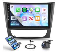 Rimoody 6G+128G 8 Core Autoradio Android per Mercedes Benz E/G/CLK/CLS Class W209 W211 W219 W463 2002-2010 9" Stereo Auto con Carplay Android Auto Senza Fili FM/RDS/DSP Bluetooth WiFi GPS Retrocamera