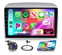 Rimoody 8 Core 6G+128G Android Autoradio per Lancia Ypsilon 2006-2011 Wireless Carplay Android Auto, 9 Pollici Touchscreen Autoradio GPS Navi WiFi Bluetooth FM/RDS/DSP EQ/USB/SWC Telecamera Posteriore