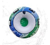 Rimorchiabile - Gommone per carichi pesanti da 127x178x6 cm, zattera da spiaggia durevole, grande tubo galleggiante, ponte aereo impermeabile | Lago Fiume Oceano Uso per adulti Kayak Rafting Nuo