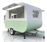 Rimorchio alimentare completamente attrezzato per lo street business - Camion alimentare personalizzato con cucina mobile, Coffee Bar, Dessert, Bevanda, Hot Dog, Carrello gelato, Uso del fornitore del