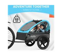 RIMORCHIO BICI PER BAMBINI SEPNINE BT609