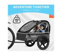 RIMORCHIO BICI PER BAMBINI SEPNINE BT609