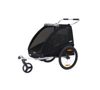 RIMORCHIO BICI THULE COASTER XT PER 2 BAMBINI NERO CARGO ACCESSORI