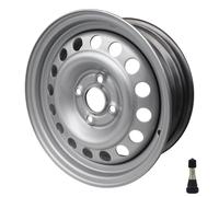 Rimorchio Cerchio Ruota Acciaio 5.5 J X 14 100x4 ET30 700KG Portata ML 57+