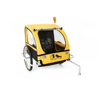 Rimorchio con attacco al mozzo per bambini M Wave Jaune