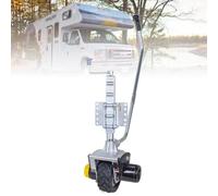 Rimorchio con Ruota di Sollevamento Motorizzata da 550 W, Trasportatore Elettrico per Rimorchi, 12 V, Carico Massimo 2722 kg, velocità 5-7 M/Min, Pneumatici in Gomma da 8'', per Rimorchi, Roulotte