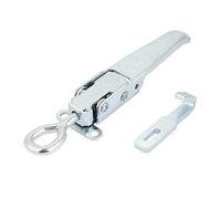 Rimorchio con serratura 30 × 8 × 3 Fibbia in Metallo Chiusura Chiusura Chiusura Bloccabile Camion Rimorchio Corpo Morsetto Hasp Metal Clamp