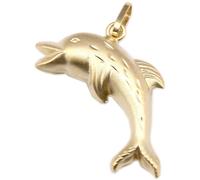 Rimorchio Delfini 3D Oro Giallo Vero 333 8kt Bambino Unisex