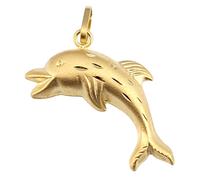 Rimorchio Delfini 3D Oro Giallo Vero 333 8kt Bambino Unisex IN