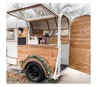 Rimorchio dell'alimento con la configurazione completa della cucina, camion mobile dell'alimento per la vendita stradale, il carretto del caffè e