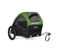 Rimorchio per animali burley tail wagon verde