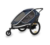 Rimorchio per bici da bambino Hamax Outback One Bleu