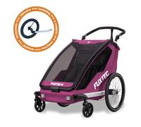 Rimorchio per Biciclette FUXTEC e Jogger Sportfux FX-FA1 con Ruota da Jogging inclusa
