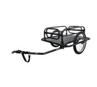 Rimorchio pieghevole per bicicletta ( Nero )