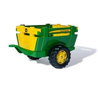 Rolly Toys rimorchio agricolo JOHN DEERE con sponde apribili