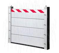 Rimovibile Barriera Di Protezione Delle Inondazioni Barriera Anti-inondazione Porta Barriera Di Difesa Dalle Inondazioni Paratie Antiallagamento Per Porte(L138cm)