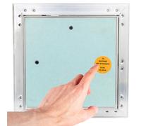 RIMOVIBILE Sportello Botola di Ispezione ALLUMINIO + CARTONGESSO 25mm / 20-60cm