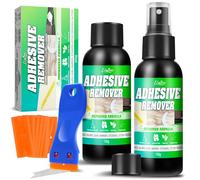 Rimozione adesiva - 200 g di formula aggiornata per la rimozione rapida della colla con raschietto, rimozione di adesivi per auto, finestre, pareti, rimuove efficacemente residui appiccicosi