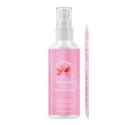 Rimozione colla per unghie - delicato sulla pelle | Rimozione colla per unghie pressione | Solvente per unghie pressione per rimuovere lo smalto ordinario e sciogliere la colla per extension