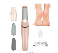 Rimozione dei Calli Elettrico, Pedicure Elettrico Professionale, Ricaricabile Pedicure per Lima del Piede, con 2 Rullo Ricambio, 2 Velocità e Luci a LED, Rimuove la Pelle Secca