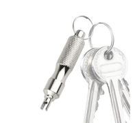 Rimozione del nucleo della valvola - Strumento di rimozione leggero facilita la trasrimozione del trasporto e la tenda. Far scorrere sul portachiavi paneumatico da usare in qualsiasi momento, ovunque