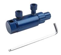 Rimozione del rubinetto rotto, estrattore di vite rotto - angolo valvola di scarico - kit di installazione - angolo rubinetto - filo valvola estrattore - set di attrezzi per la rimozione del tubo