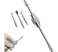 Rimozione della Corona, Estrattore Automatico di Corone, Strumenti di Rimozione della Corona in Acciaio Inossidabile, Kit di Rimozione della Corona dei Denti per Laboratorio