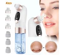 Rimozione di comedone Aspirapolvere per pori Aspirapolvere per il viso Brufolo elettrico Acne Rimozione della testa nera Ciclo d'acqua ricaricabile USB Rimozione del punto nero