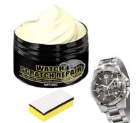 Rimozione graffi orologio - 30 g di pasta per la pulizia dei gioielli - crema lucidante per orologi - per il restauro dei metalli lucido cura rinnovamento pulizia riparazione gioielli