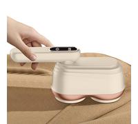 Rimozione pelucchi - Rasoio in tessuto a batteria con doppia testa, per la cura del bucato, per coperta di lana, maglioni, scarpe, camera da letto, viaggio in pile