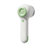 Rimozione pelucchi ricaricabile con display digitale, elettrico a 3 | Rasoio per tessuti, per abbigliamento, alimentato tramite USB, con lame in acciaio inox e rete ispessita, verde