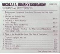 Rimsky-Korsakov - Orchestral Masterpieces