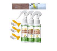 Rimuovi-adesivo forte multiuso, spray per rimuovere residui di adesivo da nastro supercolla con raschietto in plastica e panno (3PCS)
