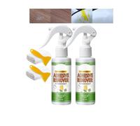 Rimuovi-adesivo forte multiuso, spray per rimuovere residui di adesivo da nastro supercolla con raschietto in plastica e panno (2PCS)