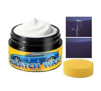 Rimuovi Auto,Crema Ripristinante La Texture Liscia | Kit Di Lucidatura 35g Con Spugna | Per Conducenti Uso Frequente Del Veicolo Manutenzione Per Il Pendolarismo 164/200