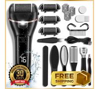 Rimuovi Calli Elettrico PROFESSIONALE Kit Rimozione Calli Pedicure Elettrico
