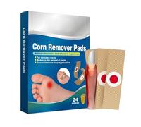 Rimuovi Calli per Piedi - 24 Pezzi Cerotti per Rimozione Calli | Cerotti Rapidi per Rimozione per Viaggio Lavoro Scarpe Quotidiane Casa Camminare Esercizio Stare in Piedi Outdoor