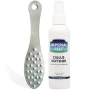 Rimuovi Calli per Piedi Extra forte Con Lima in Acciaio Inossidabile - Raspa per Piedi, Rimuovi Calli e Ammorbidente - Trattamento per Calli su Talloni e Mani-Rimuovi e Ammorbidente Cuticole - 75 ML