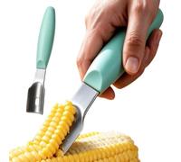Rimuovi Chicchi di Mais Cutter Manuale Ergonomico e Sicuro in Acciaio | Sgranapannocchie Per Cucina Casa Esterni Colazione Cottura Preparazione Cibo Festa Del Ringraziamento Frutta