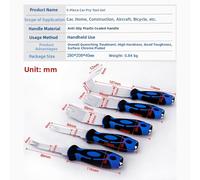 Rimuovi Clip Pannello Porta Veicolo Kit Attrezzi 5 Pezzi per Uso Interno Auto