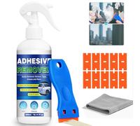 Rimuovi Colla, 300ml Rimuovi Silicone, Spray Rimuovi Etichette, Solvente per Etichette e Residui