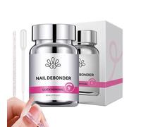 Rimuovi Colla Per Unghi - 80ml Colla Per Unghie E Solvente Per | Remover Semipermanente Unghie | Kit Delicato Efficace Per Uso Domestico O Professionale | Strumento Essenziale Per Manicure E Bellezza