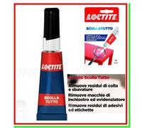 rimuovi colla sciogli colla leva togli elimina colla loctite attak scollatutto