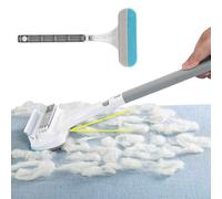 Rimuovi Di Gatto - Spazzola per Tappeti a Rimozione | Rasoio Per Pelucchi 4 In 1 Con Manico Lungo Per Pulire Mobili Tappeti Auto Letti Vestiti