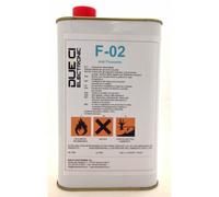 RIMUOVI FLUSSANTE F02 1 Litro DUECI ZF02 FLUX REMOVER SALDATURA STAGNO Tanica 1L