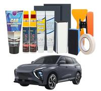 Rimuovi Graffi Auto, Polish Auto Rimuovi Graffi, Penna Ritocco Carrozzeria per Riparare i Graffi di Vernice Graffi di Ramo Graffi di Unghie Graffi di Vortice (11, Rosso Puro + Rosso Perla)