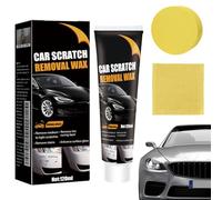 Rimuovi Graffi per Veicoli, Car Scratch Repair Paste, Scratch Remover for Vehicles, Cera per Riparazione Graffi Dell'auto, Cera Riparatrice per Autos con Spugna per Carrozzeria Cancella Graffi,120 ml