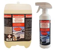 Rimuovi Insetti, Liquido Detergente 2,5 Litri (2 in Latta+500 ml Bottiglia con spruzzino) per Autolavaggio, Detergente e Pulizia Auto, Carrozzeria e Vetri
